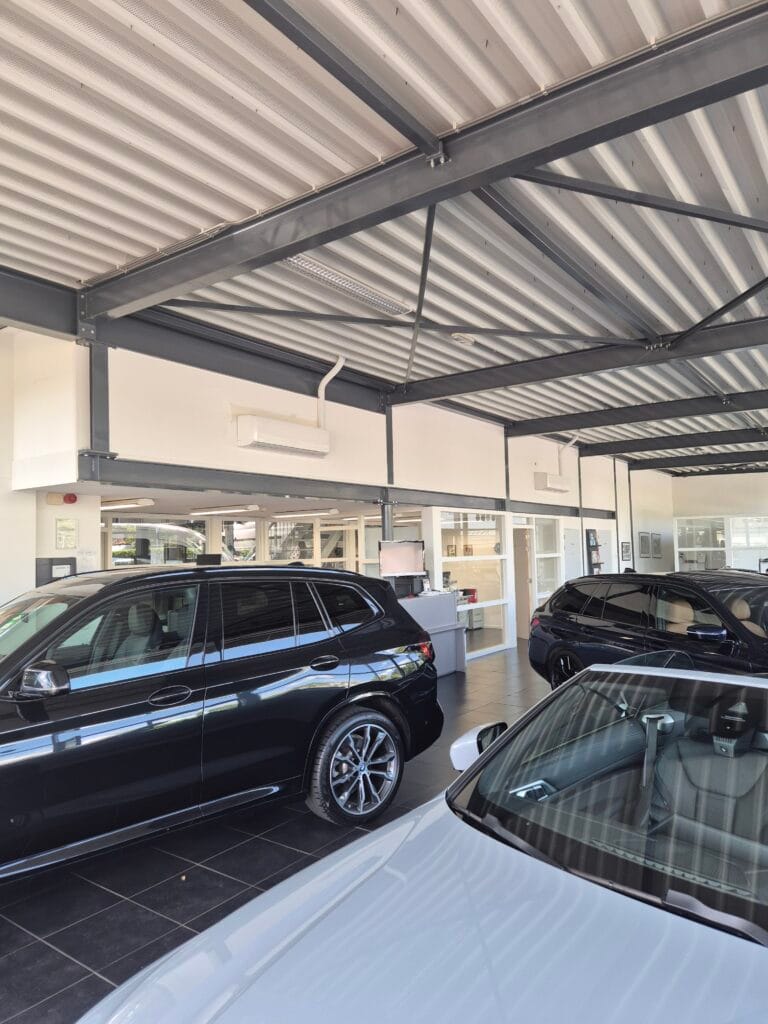 air-conditioning showroom