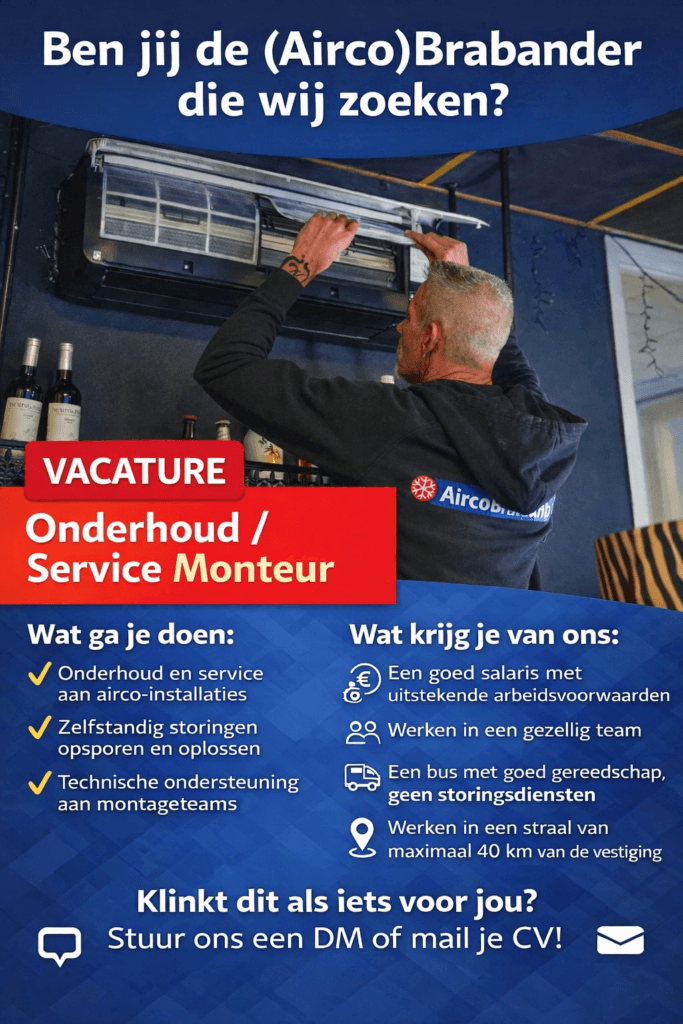 Werken Als Onderhoud Monteur Bij AircoBrabant Werken Als Onderhoud Monteur Bij AircoBrabant