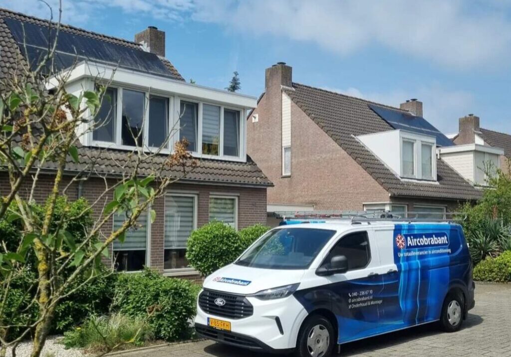 zonnepanelen en airco